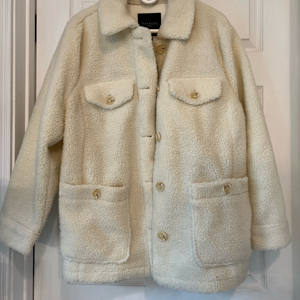 Sherpa shirt jacket